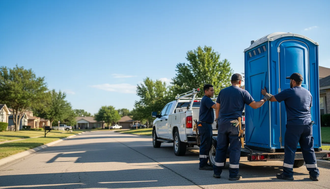 Portable Toilet Rental in Los Ebanos, TX near me